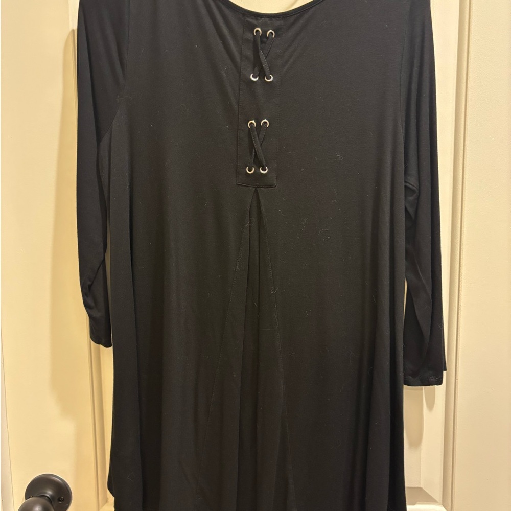 Cable & Gauge Charcoal Long Sleeve Top